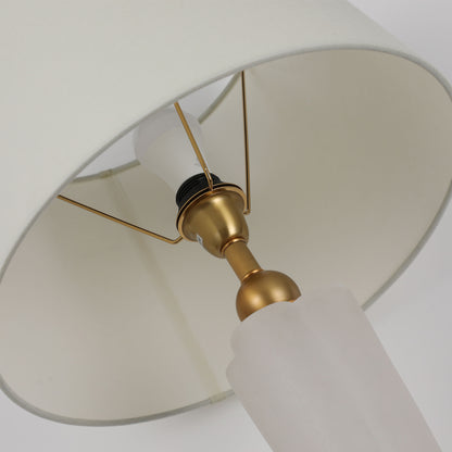 TL3394 Plum Blossom Alabaster Table Lamp: A Sculptural Tribute to Natural Elegance