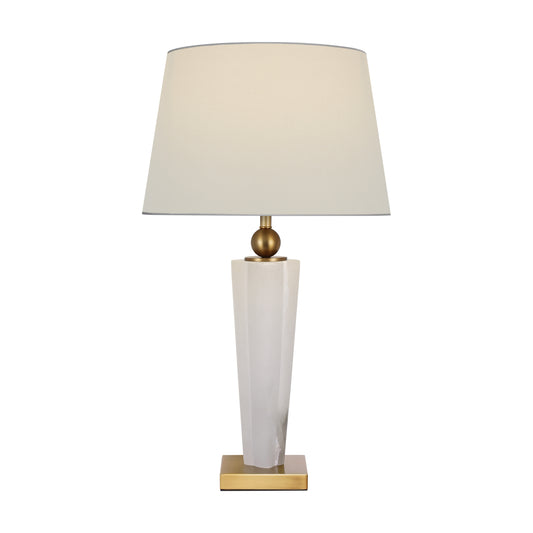 TL3394 Plum Blossom Alabaster Table Lamp: A Sculptural Tribute to Natural Elegance